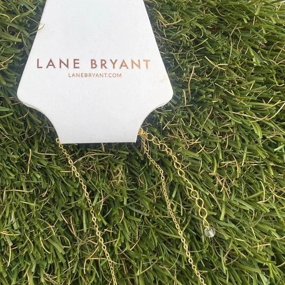 Lane Bryant gold Hermosa beautiful cursive name fashion necklace - Picture 4 of 5